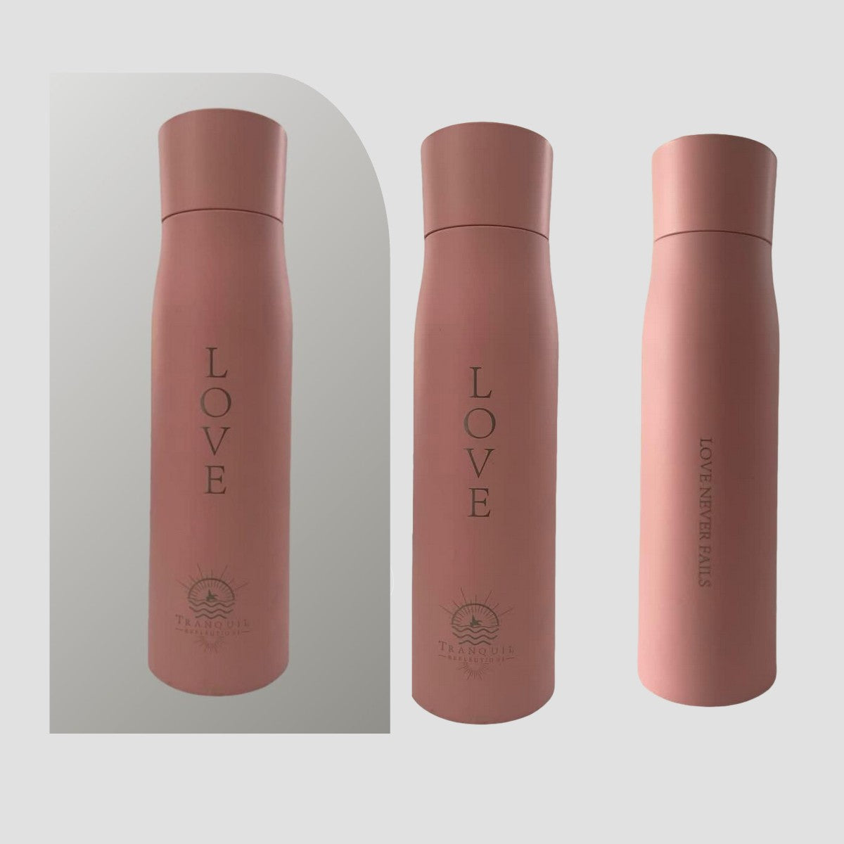 Pink UV Bottle - "LOVE" Mindful Collection