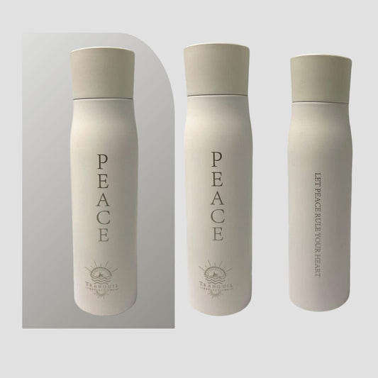 Pearl White UV Bottle - "PEACE" Mindful Collection