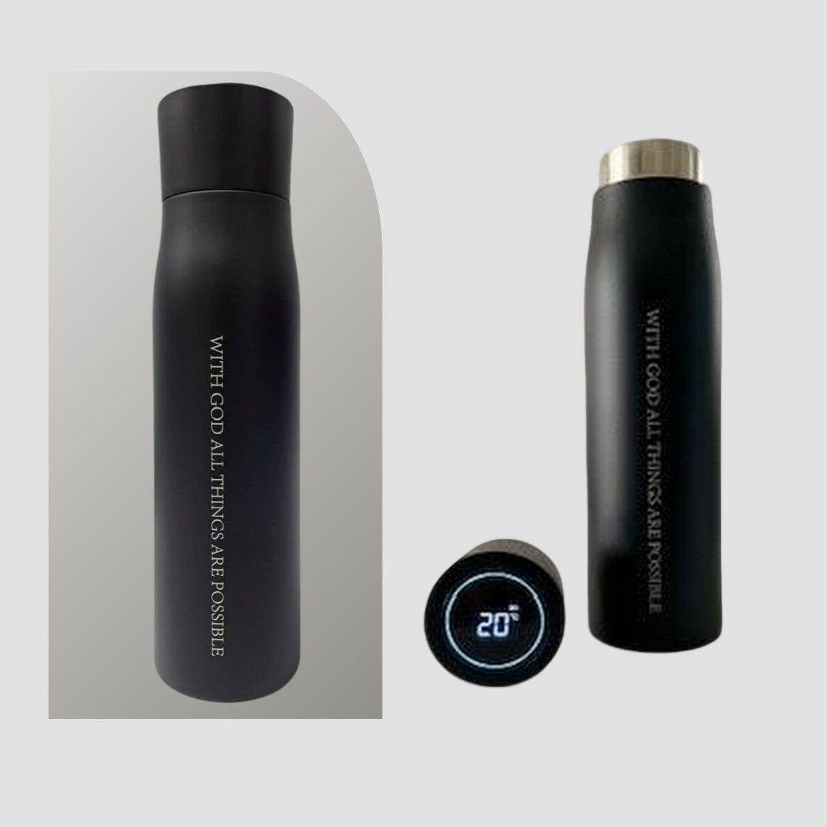 Black UV Bottle - Faithful Collection